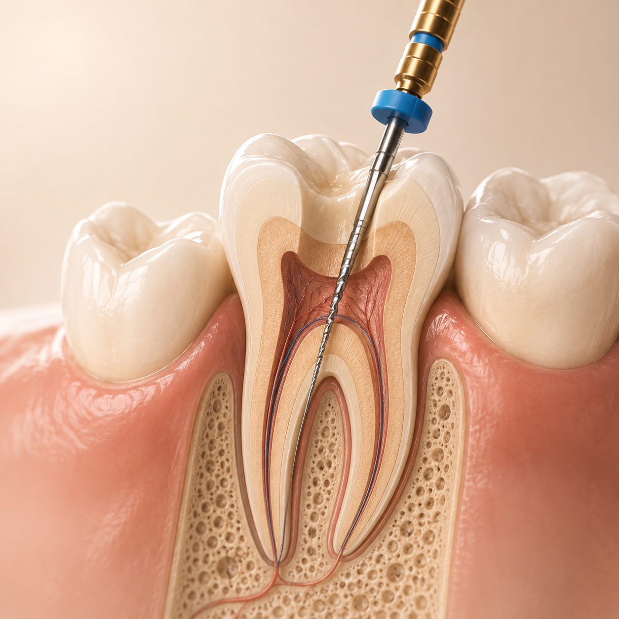 Root canal and restorative